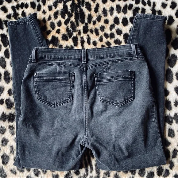 Sparkle ripped black skinny jeans - Picture 5 of 6